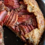 Apple Galette with Hazelnut Frangipane