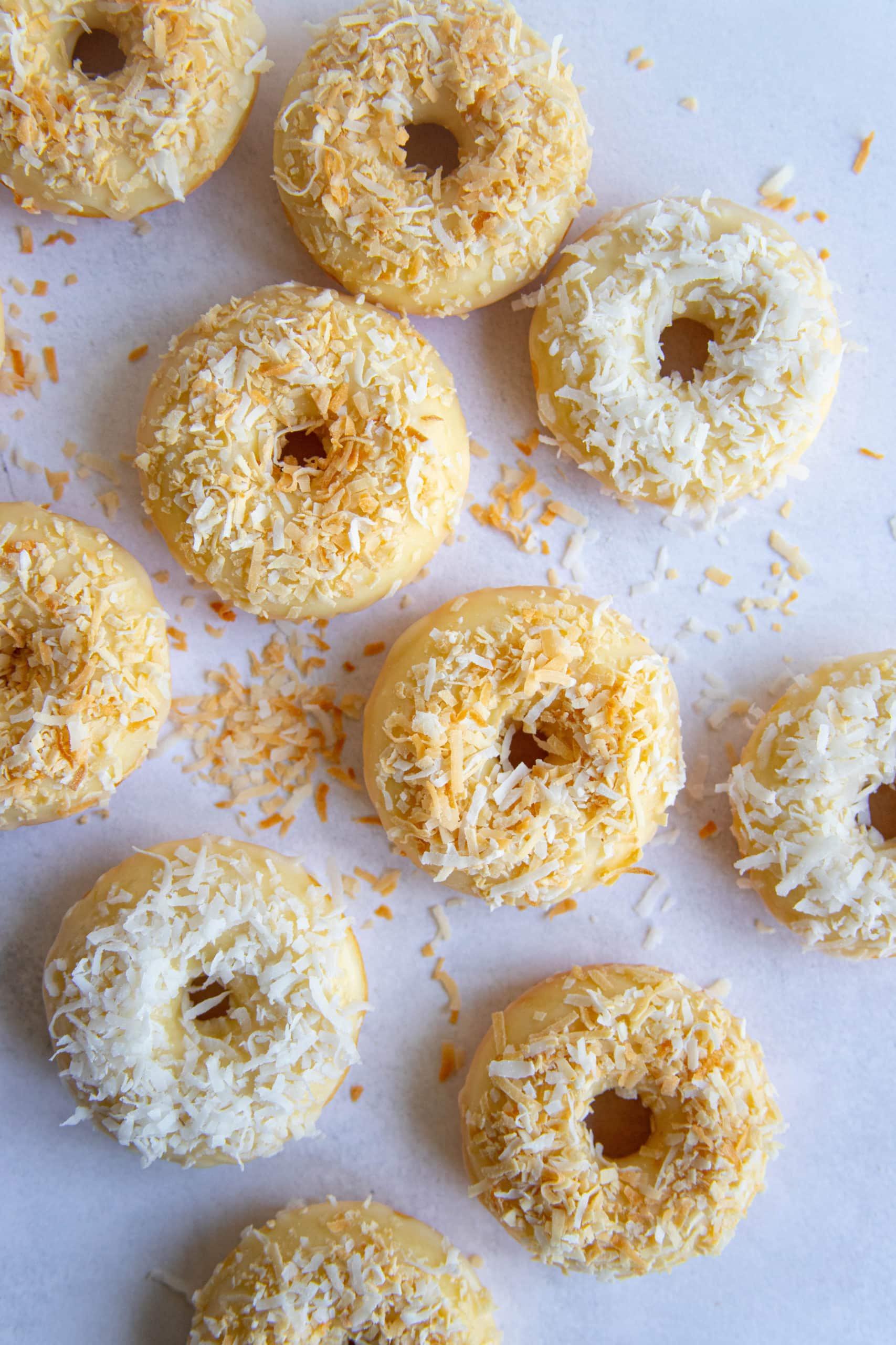 Toasted Coconut Doughnuts