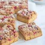 Rhubarb Crumb Cake