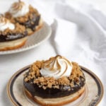 S'Mores Doughnuts with Chocolate Glaze