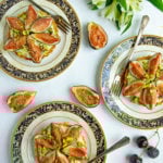 Fig and Cherry Pistachio Tart
