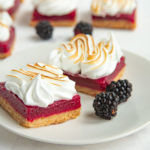 Blackberry Lemon Curd Bars