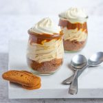 Gingerbread Cappuccino Cheesecake Jars