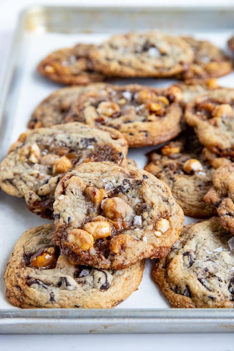 Hazelnut Toffee Chocolate Chip Cookies Bakes by Brown Sugar