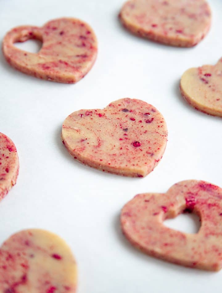 Raspberry Shortbread Cookies - Bakes by Brown Sugar