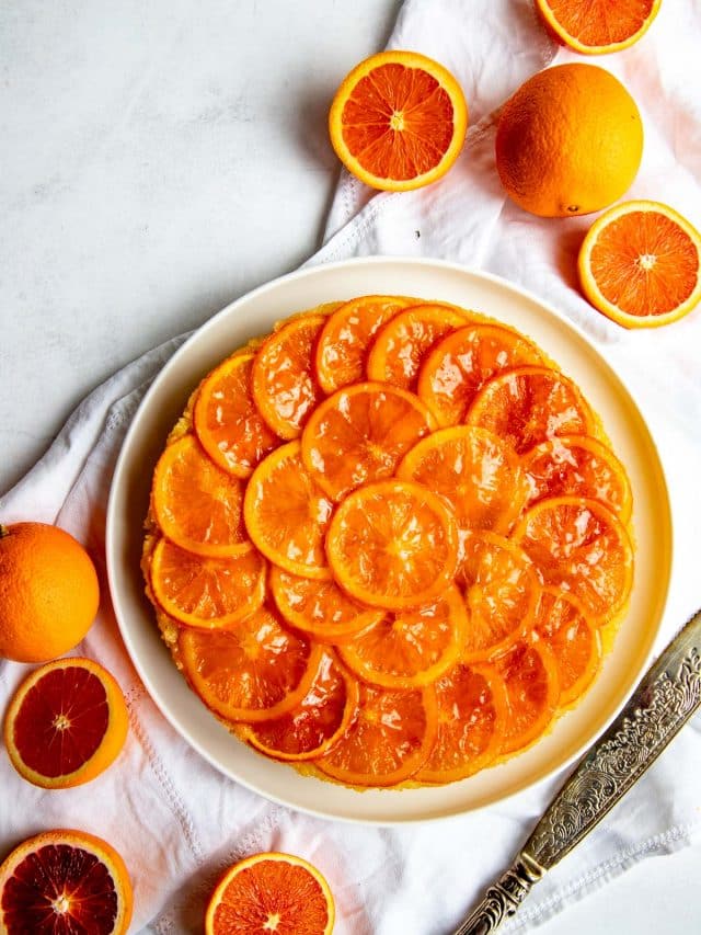 Meyer Lemon UpsideDown Cake Bakes by Brown Sugar