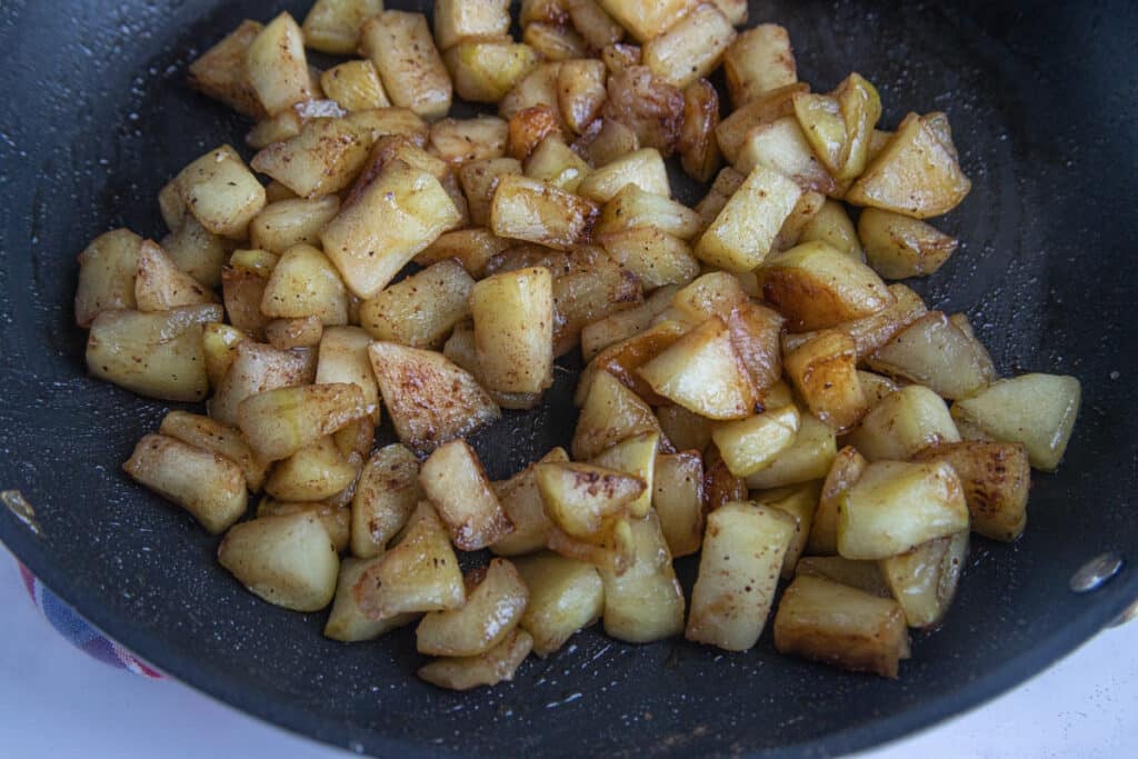 Apple Bread Pudding Bakes by Brown Sugar