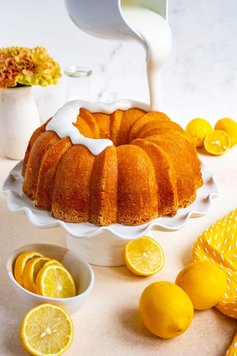 Easy Lemon Glaze (for Cakes and Cookies) - Bakes by Brown Sugar