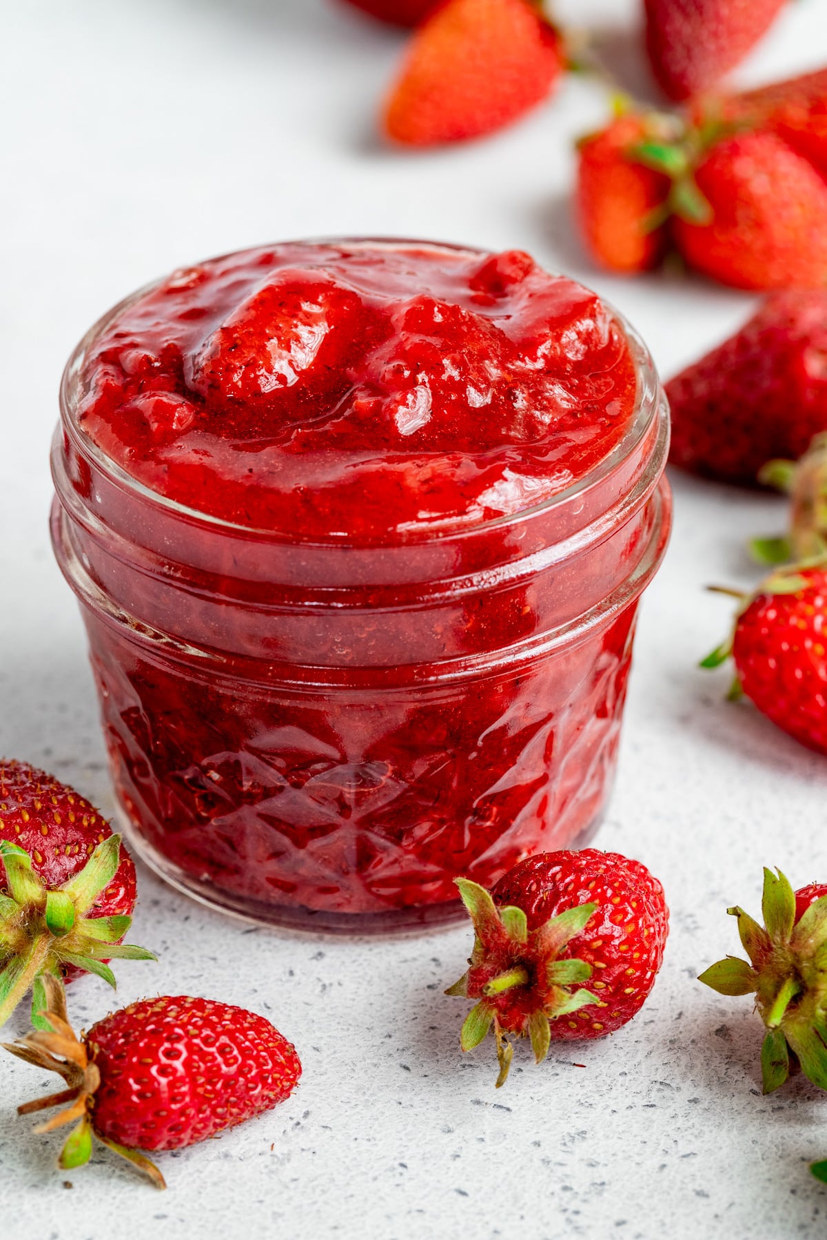 Ready Made Strawberry Sauce Topping
