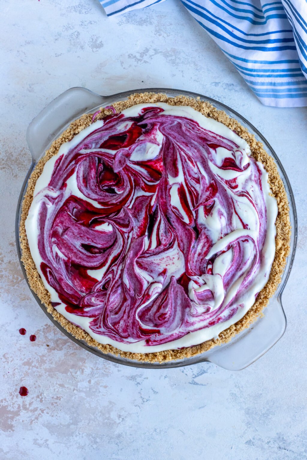 Easy Blackberry Ice Cream Pie Bakes by Brown Sugar