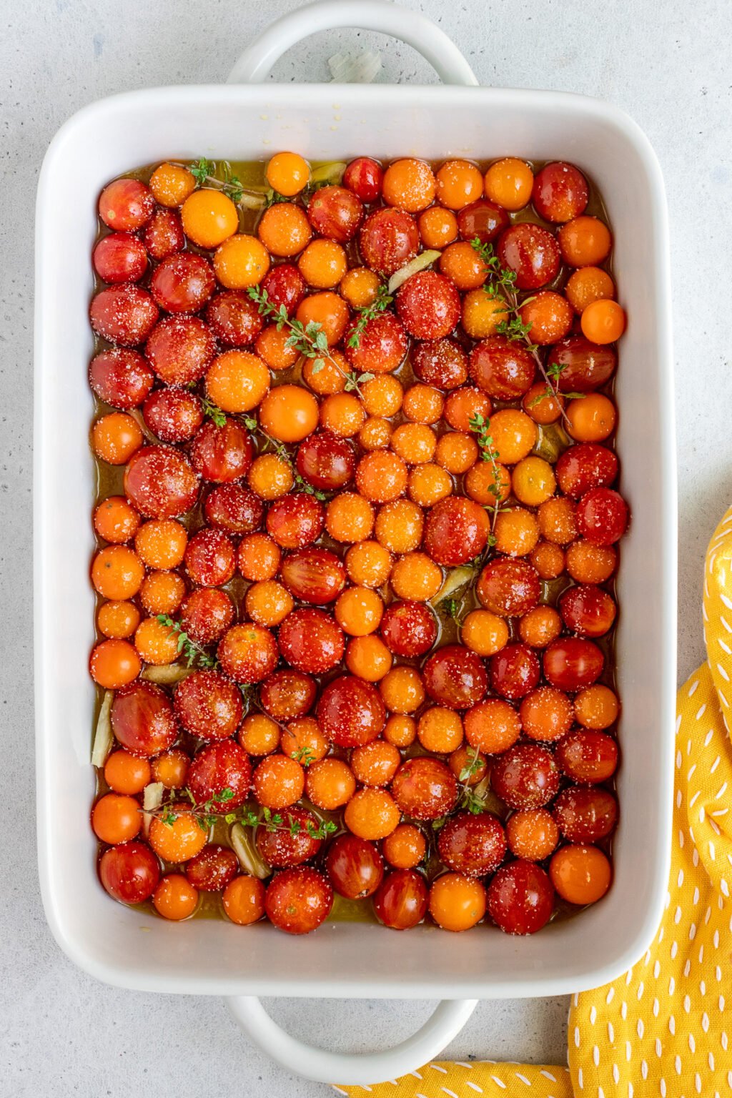 Cherry Tomato Confit Bakes by Brown Sugar