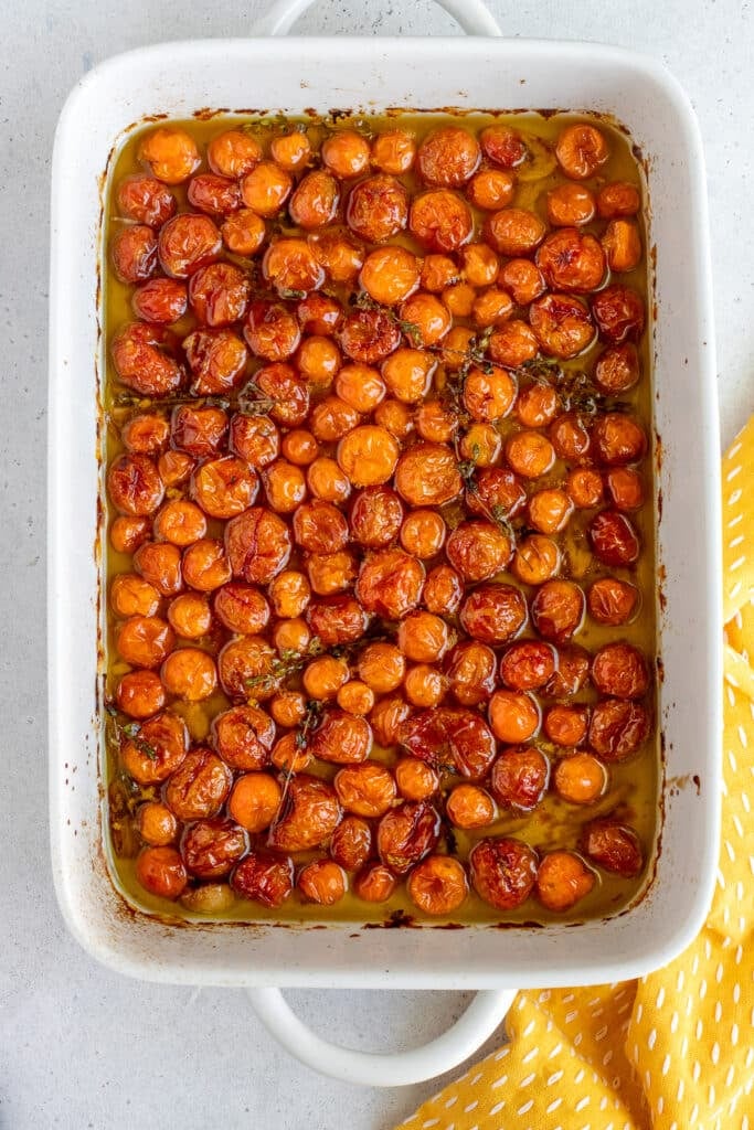 Cherry Tomato Confit Bakes by Brown Sugar
