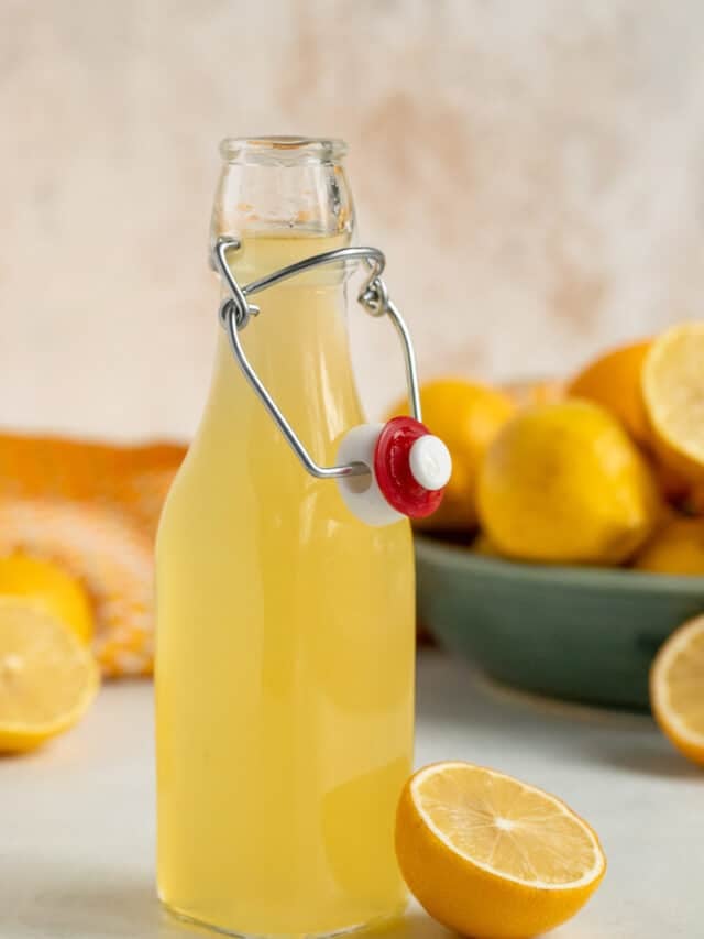 Lime Simple Syrup Bakes by Brown Sugar