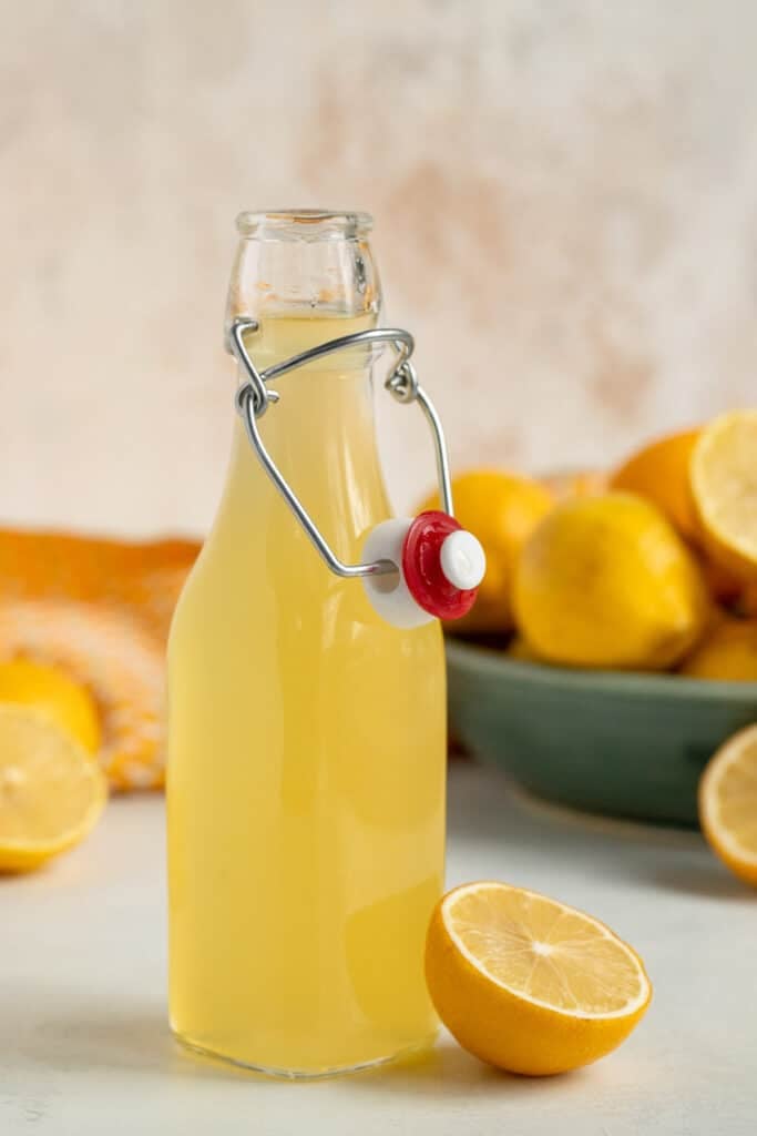 Lemon Simple Syrup Bakes by Brown Sugar