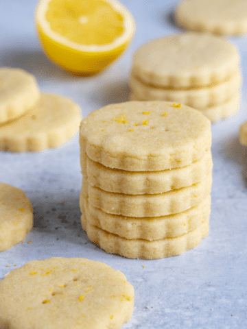 Lemon Shortbread Cookies Story Poster Image