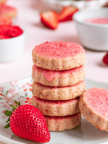 Strawberry Shortbread Cookies Story Poster Image